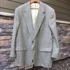 Austin Reed glen plaid sport coat 46 L